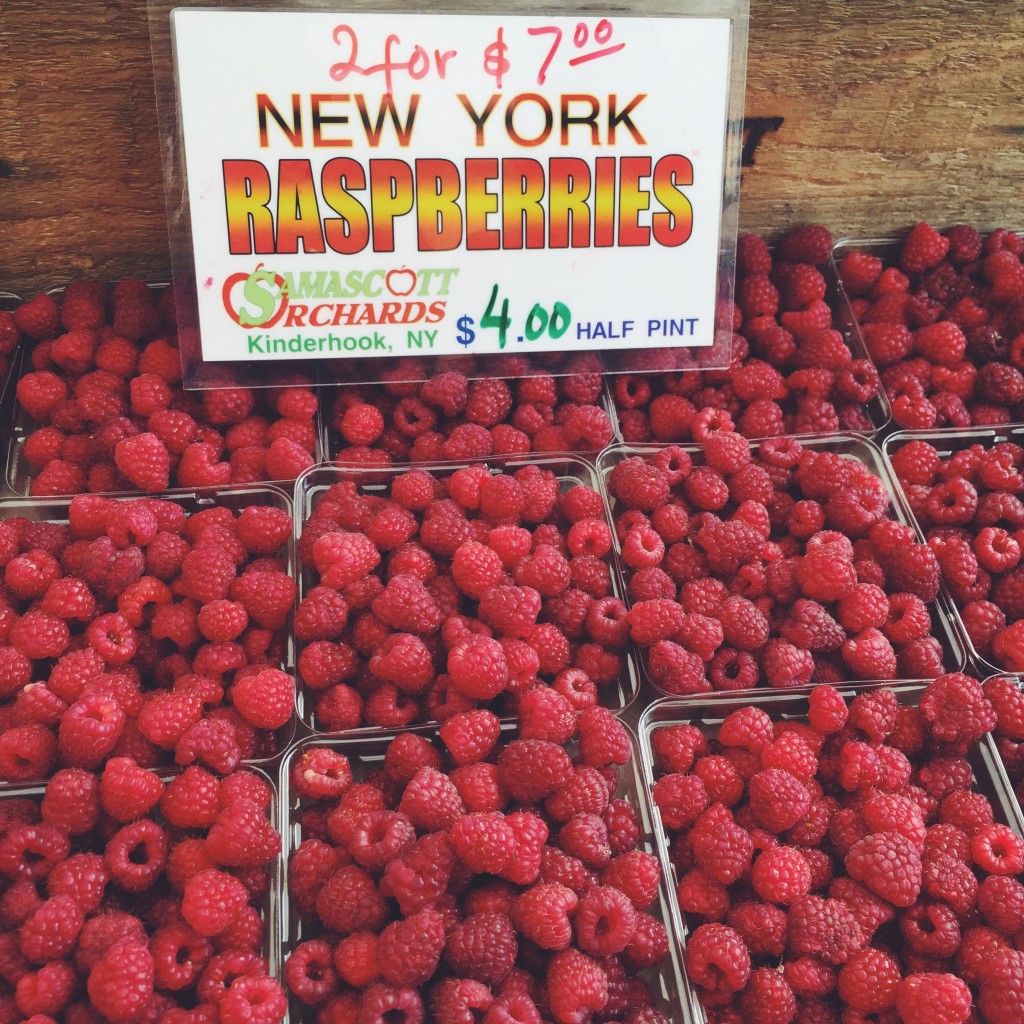 Farmer's Market Raspberries