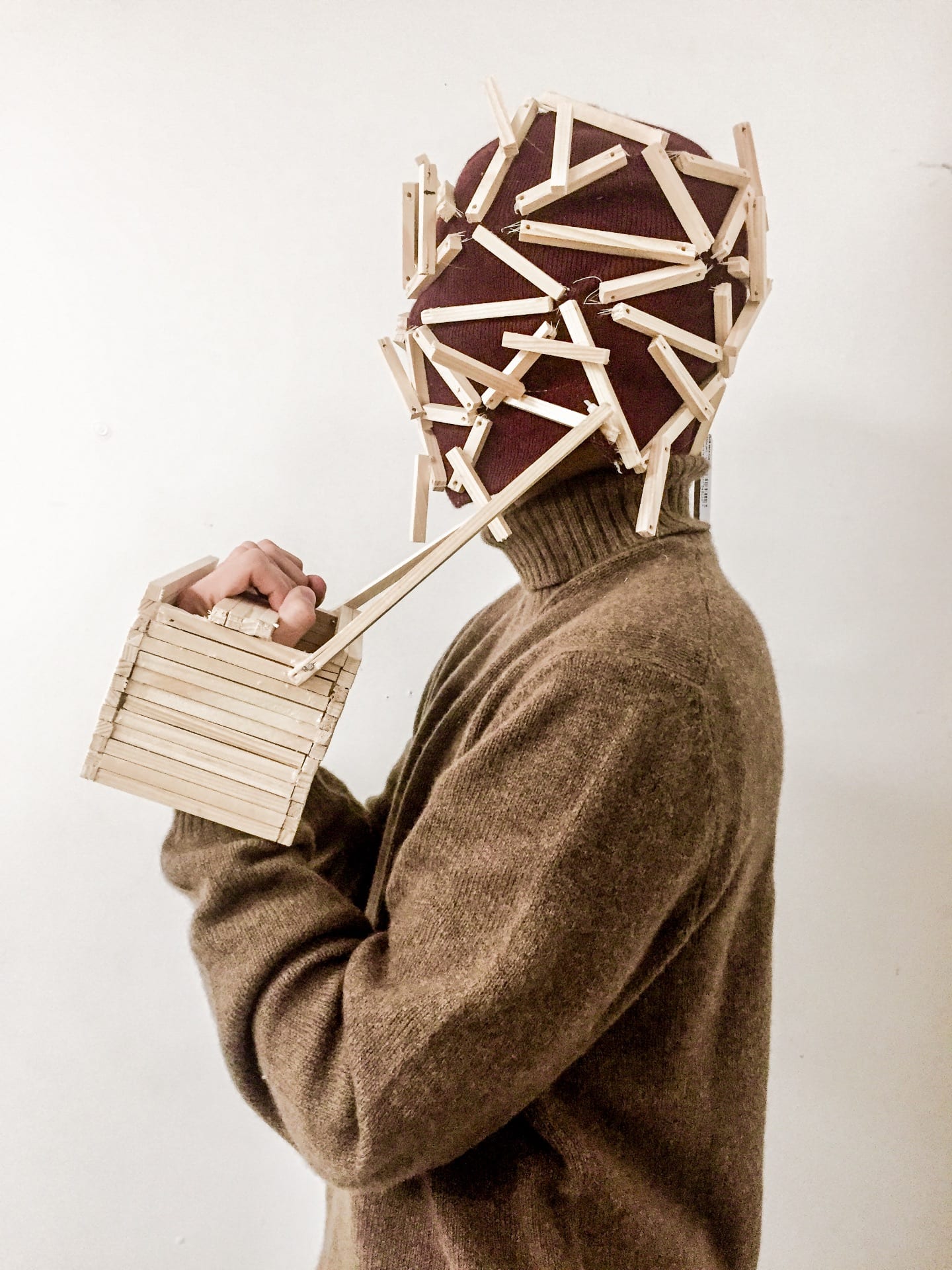 Virtual Reality Wearable Sculpture