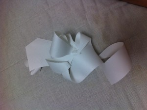 Paper Sculpture for CTS