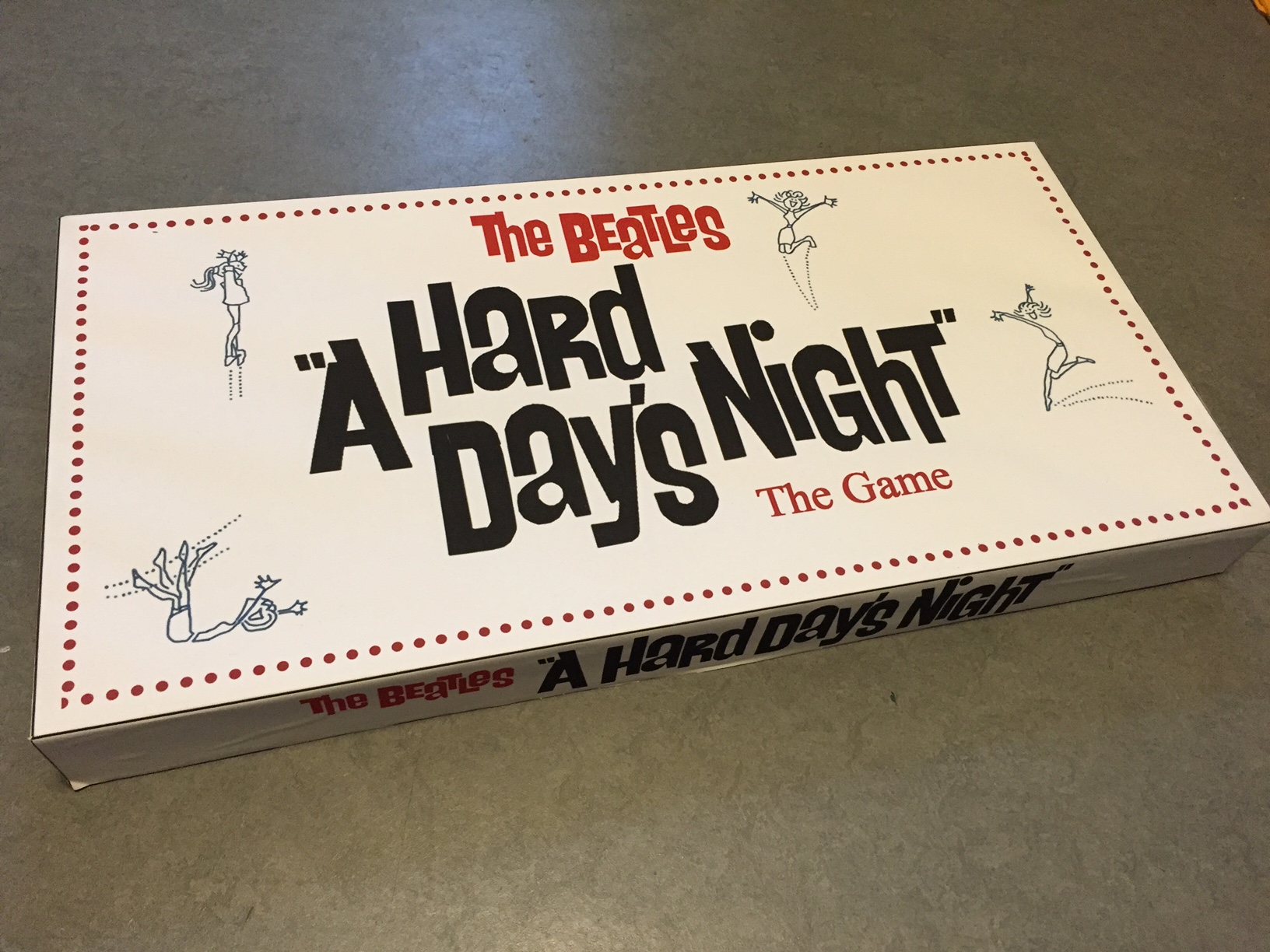 A Hard Day’s Night Beatles board game (book project)