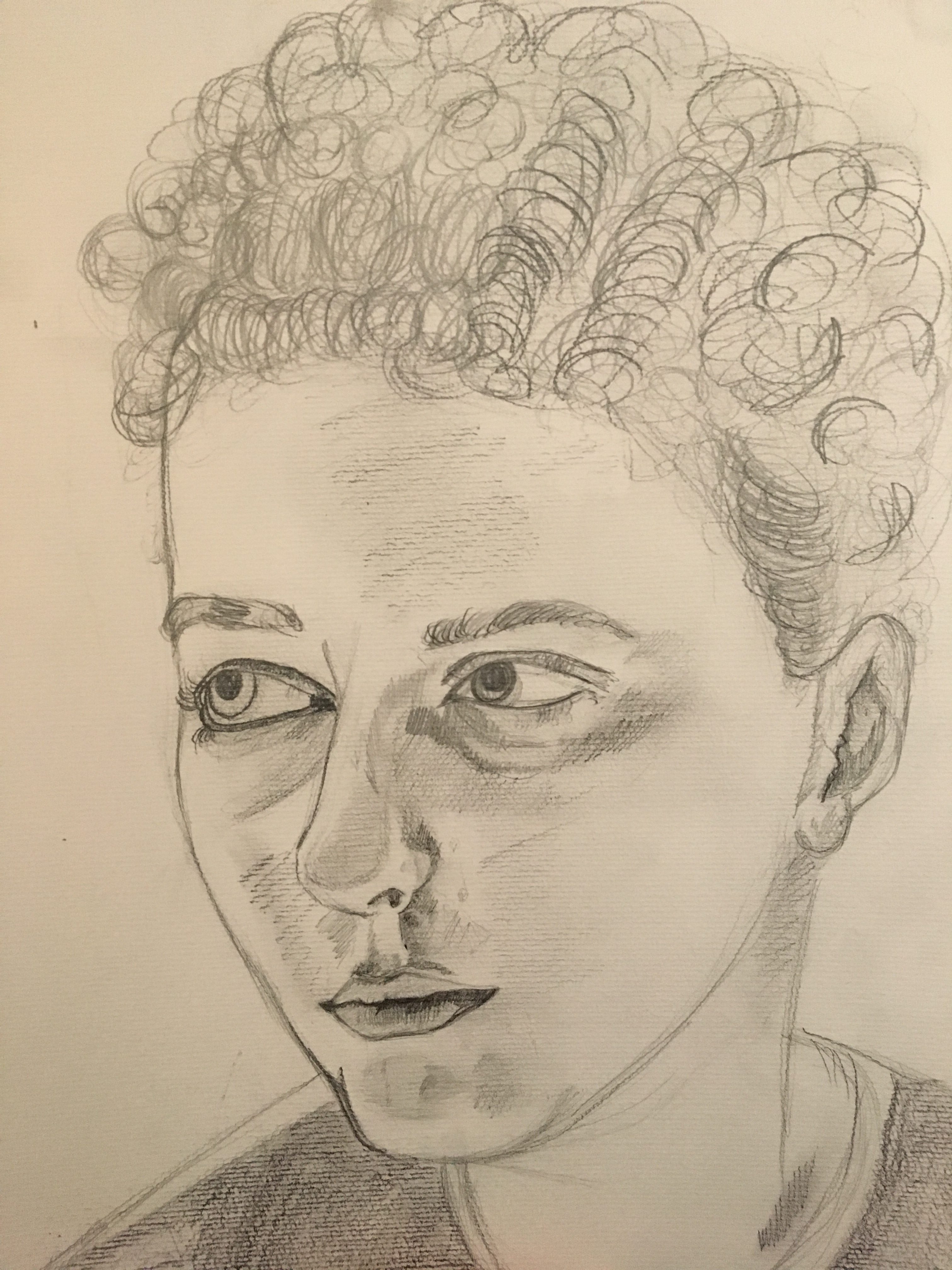 Week 3- Draw a portrait of a friend