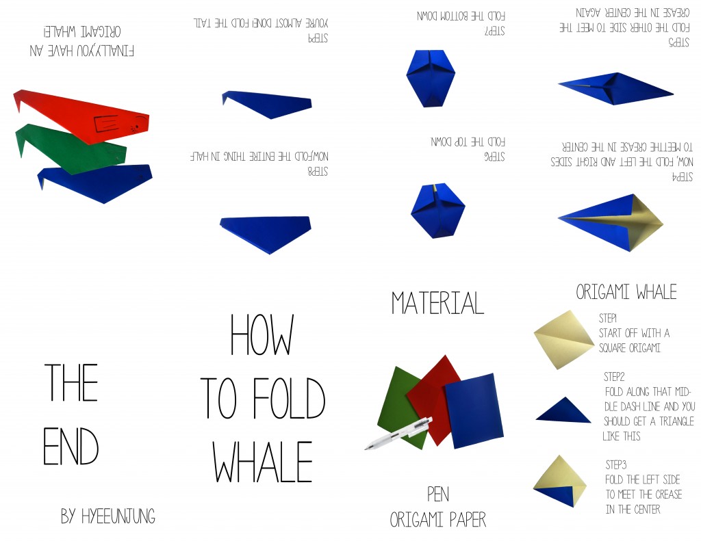 Booklet:How to fold whale