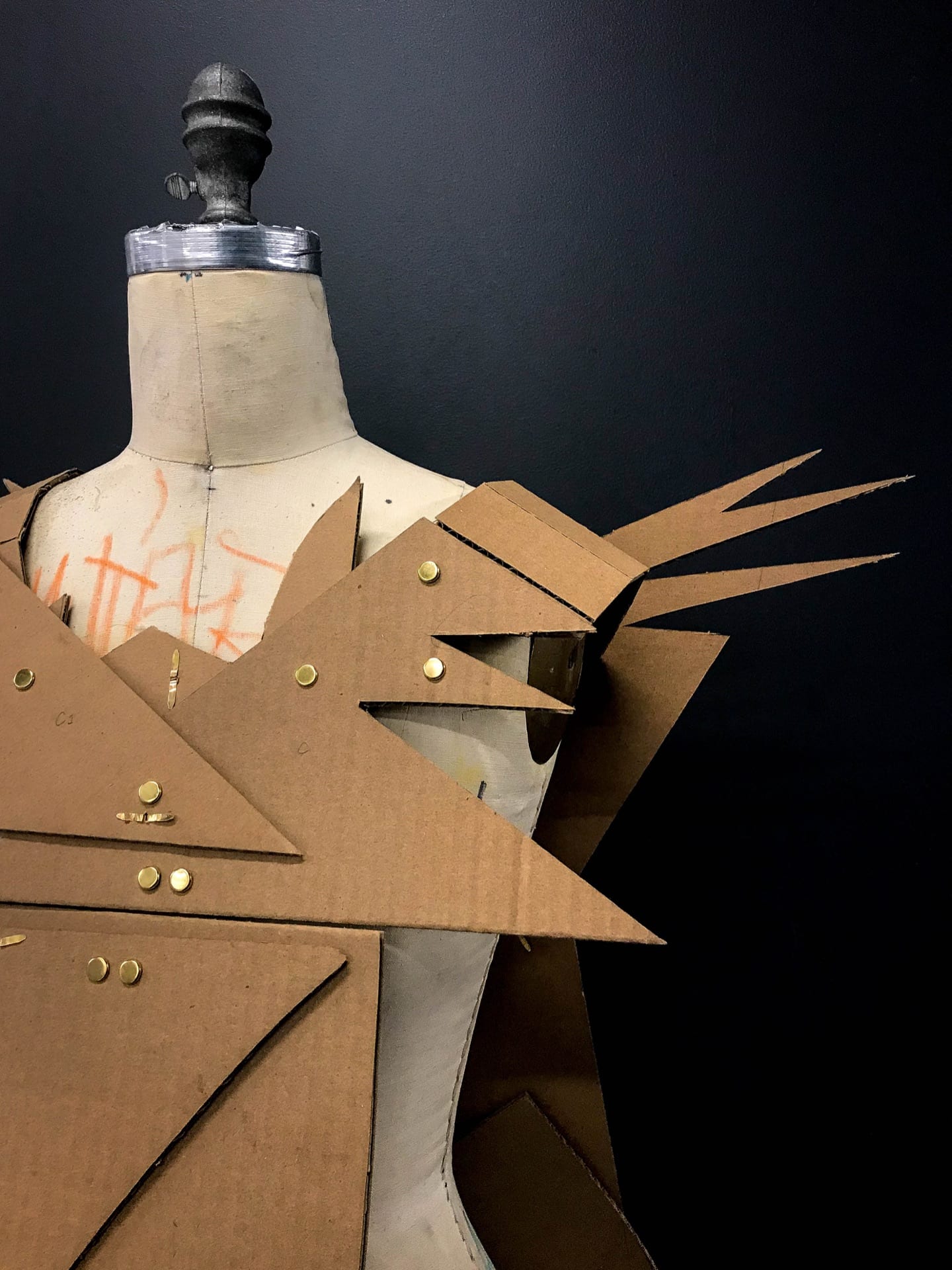 Space/ Materiality: Wearable Sculpture in Process & Final