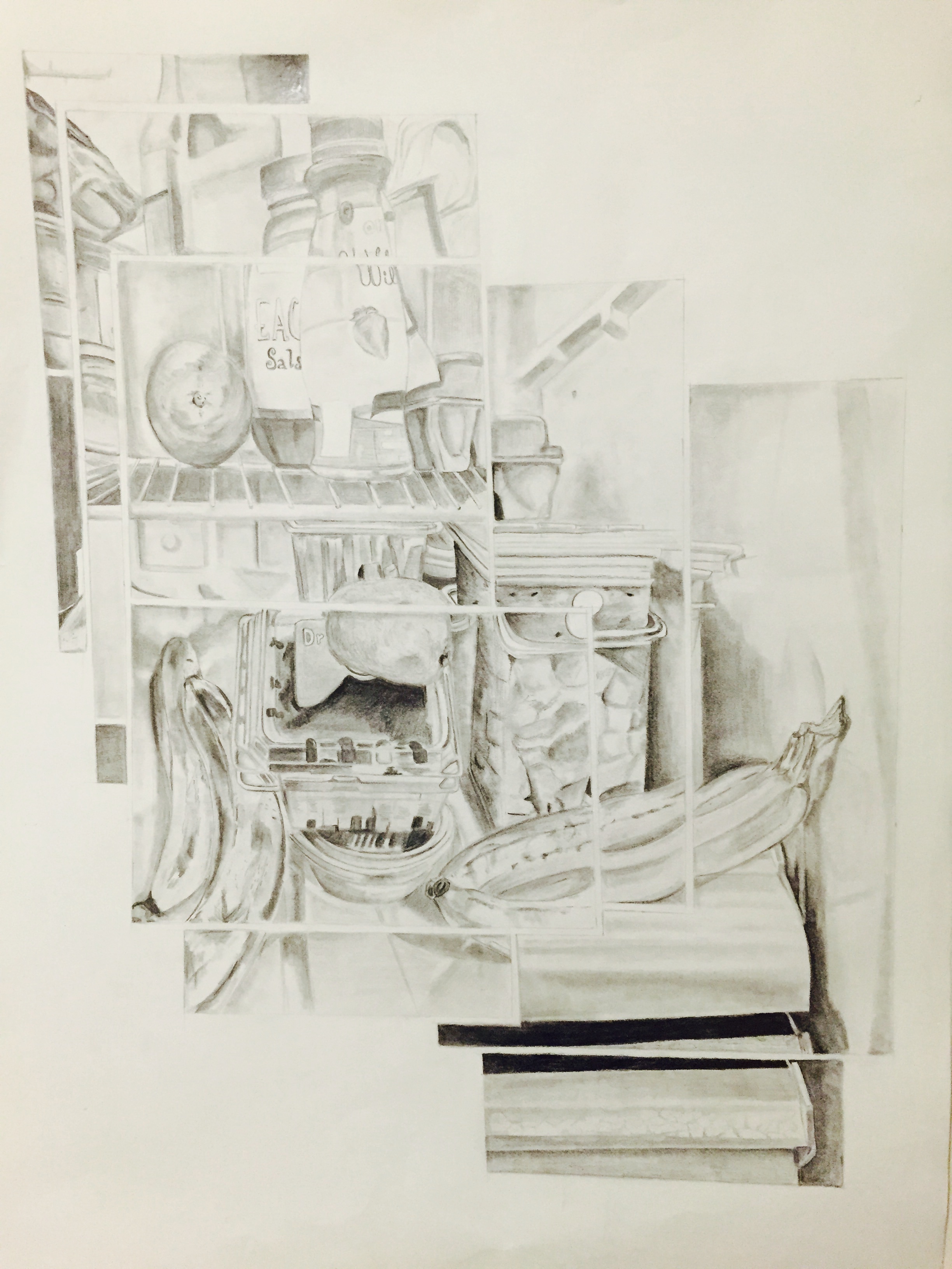 David Hockney Drawing Study