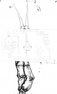EXQUISITE CORPSE DRAWING EXERCISE 1 (Eric Cheng)