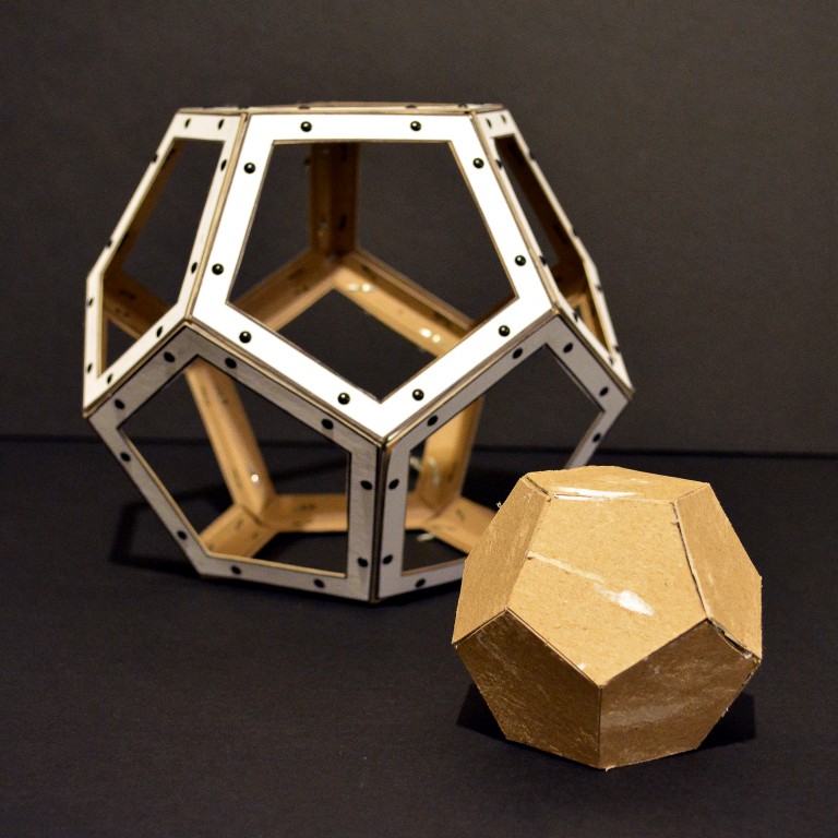 Mini Assignment – Chipboard Dodecahedrons and Cup