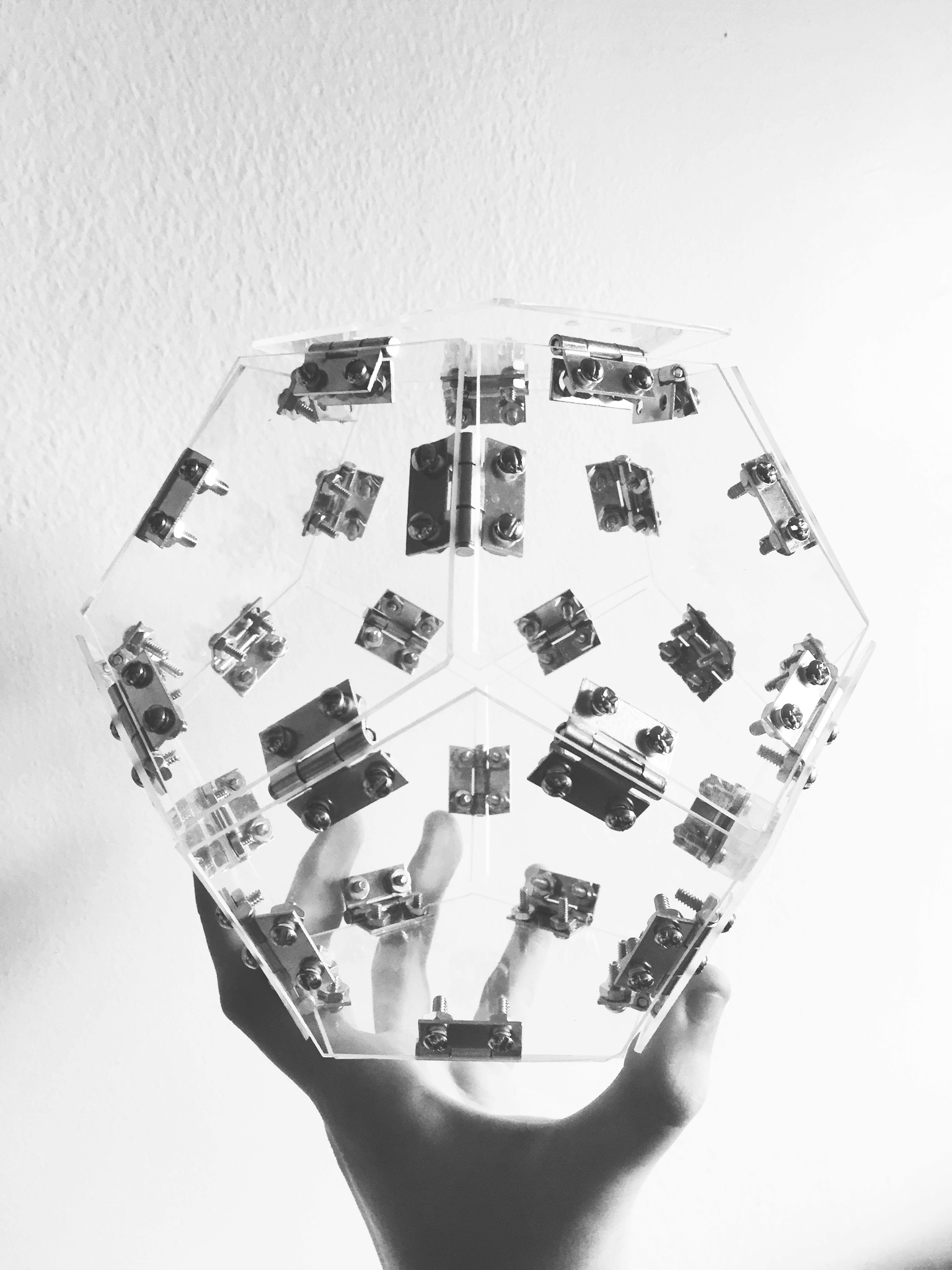 Space & Materiality: Plexiglass Dodecahedron