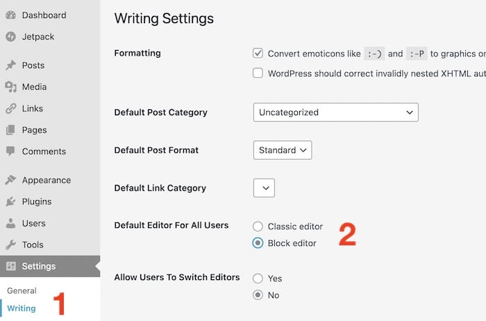 Use the Block Editor to drag and drop and create media rich posts!