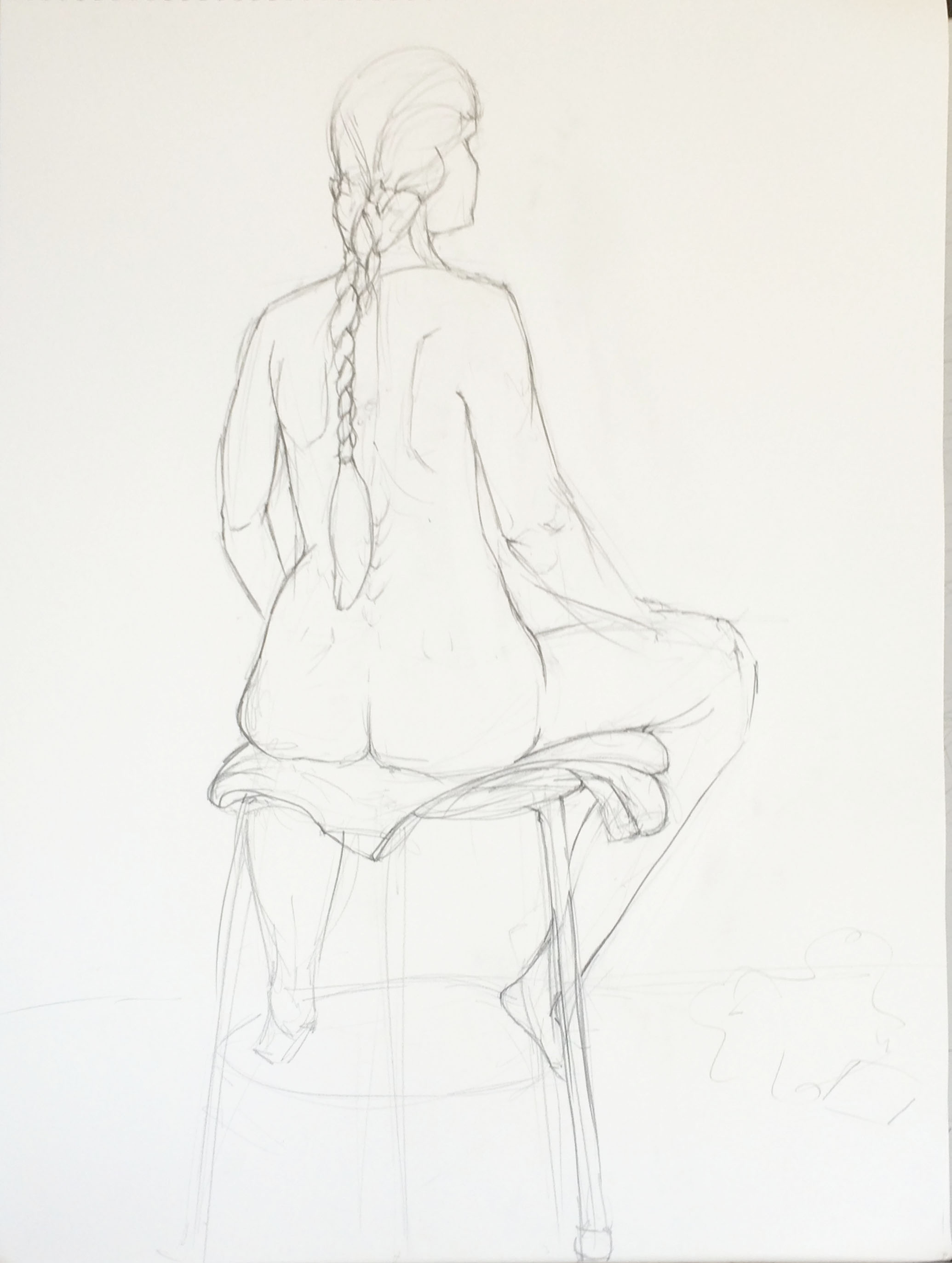 Figure Drawing: Catherine