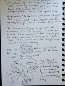 notes from my sketchbook 2