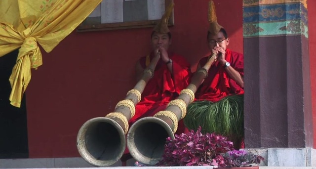 Tibet – Culte au Monatere Nyingmapa de Rewalsar