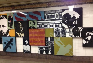 Art Work At The Subway.