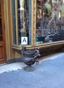An Ornament Outside a Store.