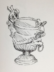 Sketch Of Ornament. 