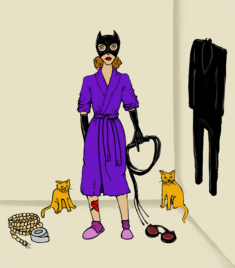 Int. Studio 2: Deconstruction 2 – Cat-woman in 10 pieces