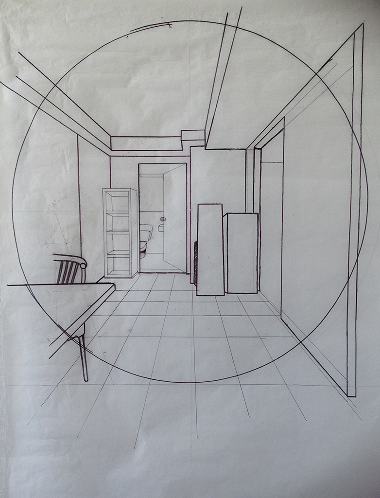 Geometry of Visual Perception, the final drawing project