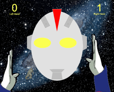 Ultraman Pong: Godzilla Lost In Space [Processing Game]