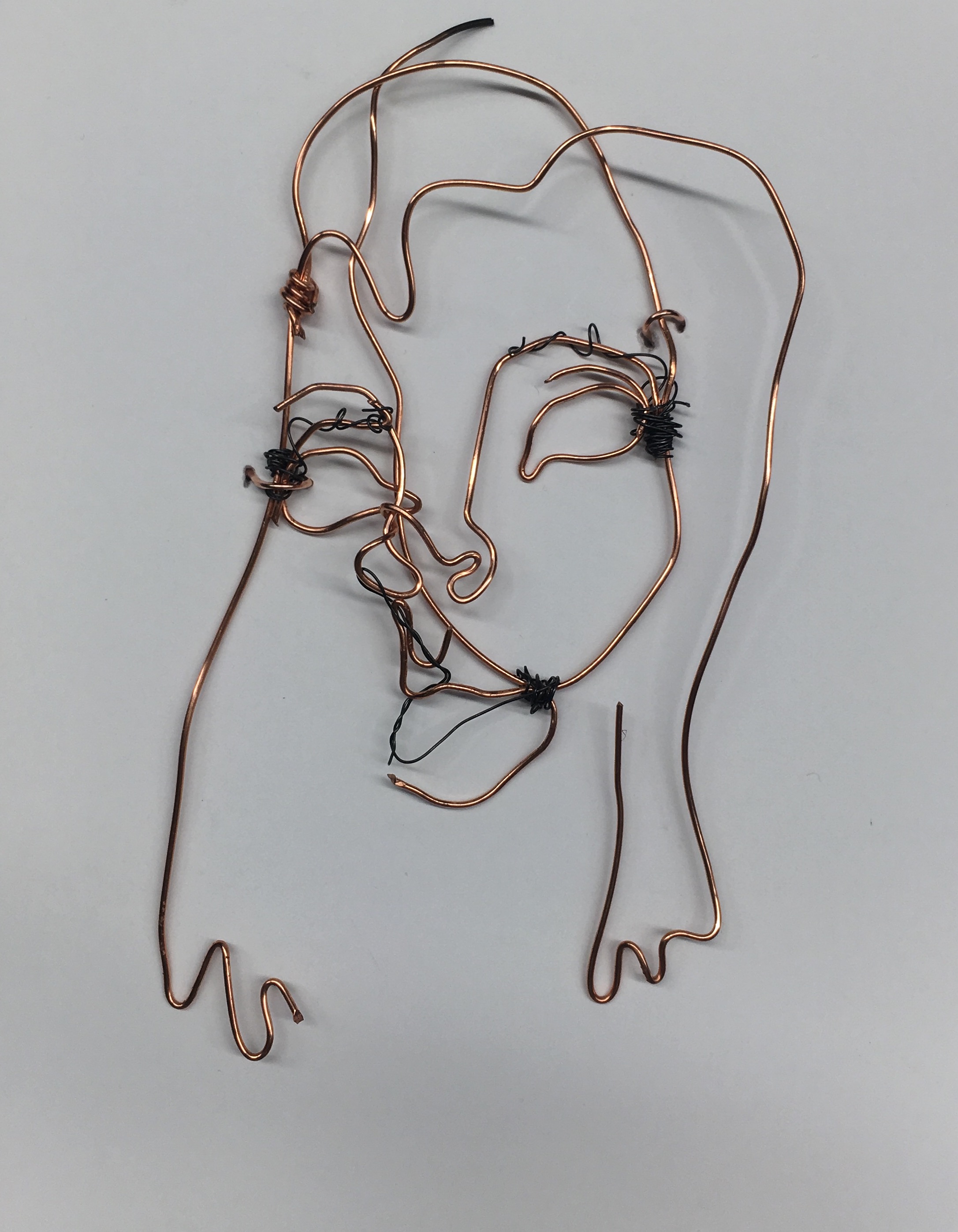 Wire Portrait — Capucine
