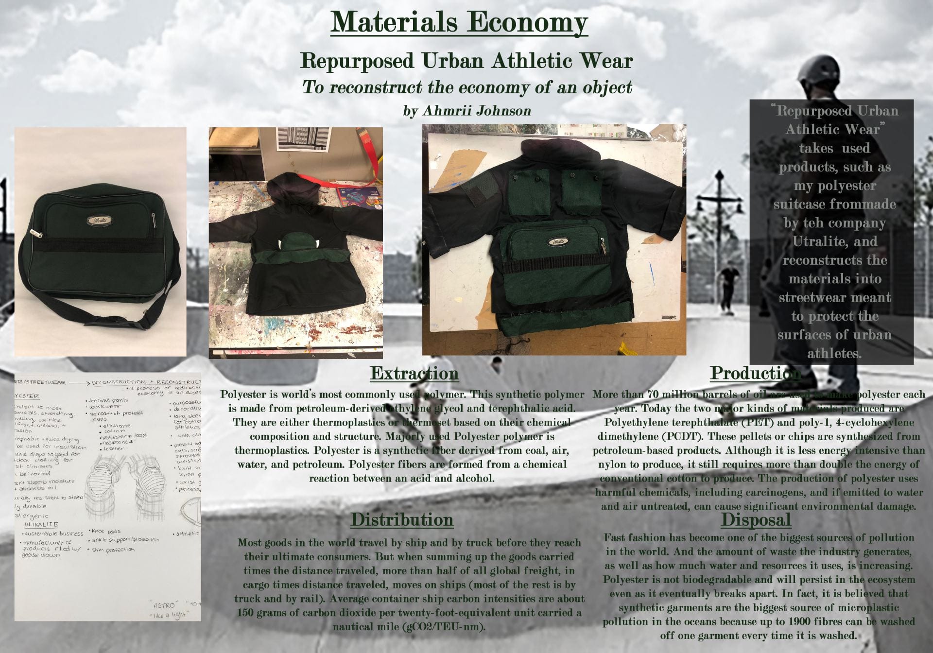 Materials Economy – Repurposed Urban Athletic Wear