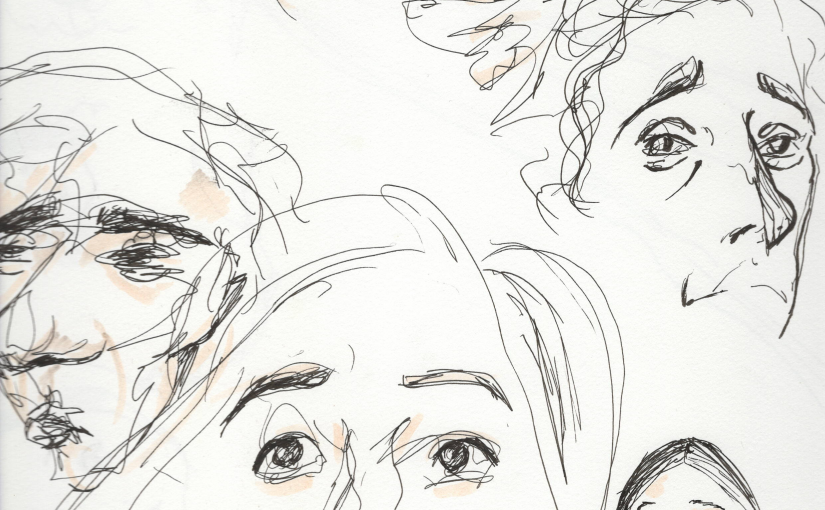 Facial Expression Quick Sketches