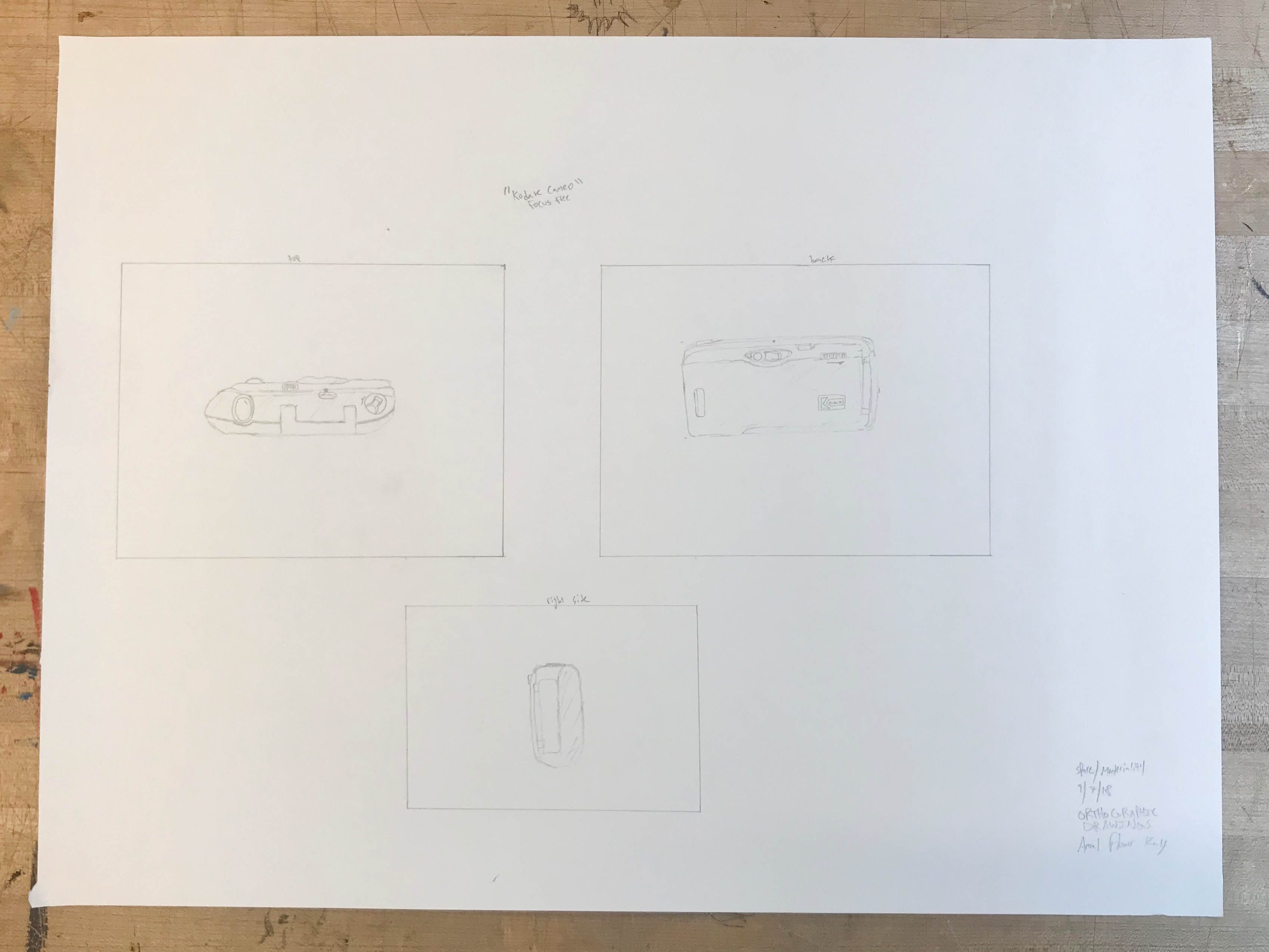 Orthographic Drawings: Reflection