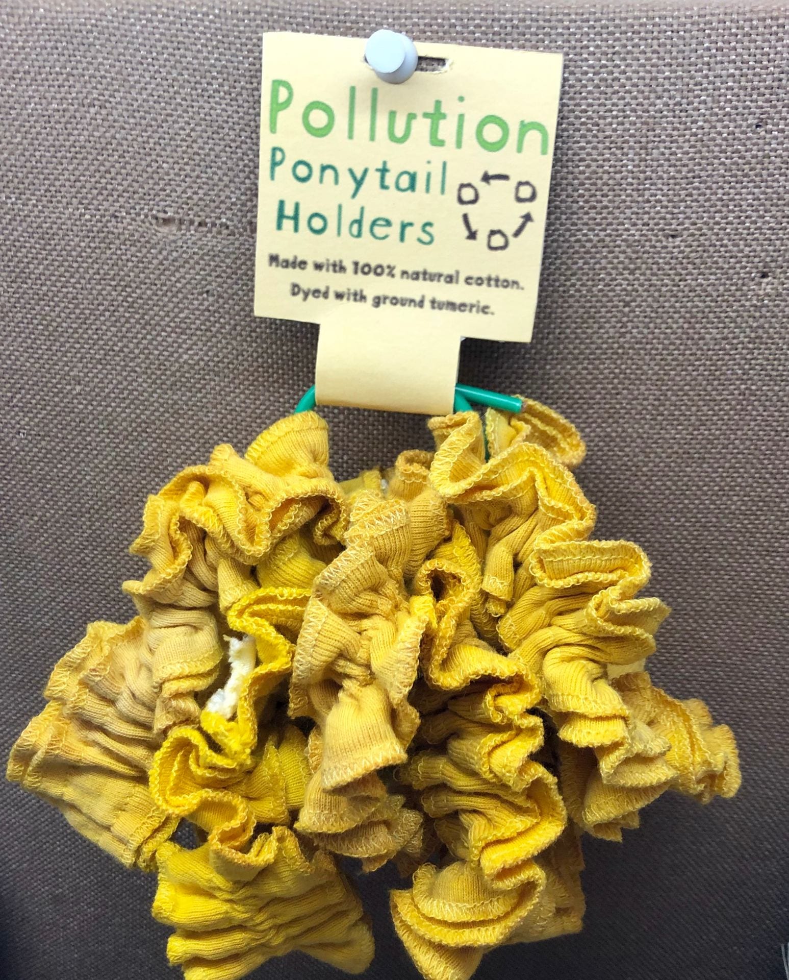 Pollution Ponytail Holders- Water PH Experiment