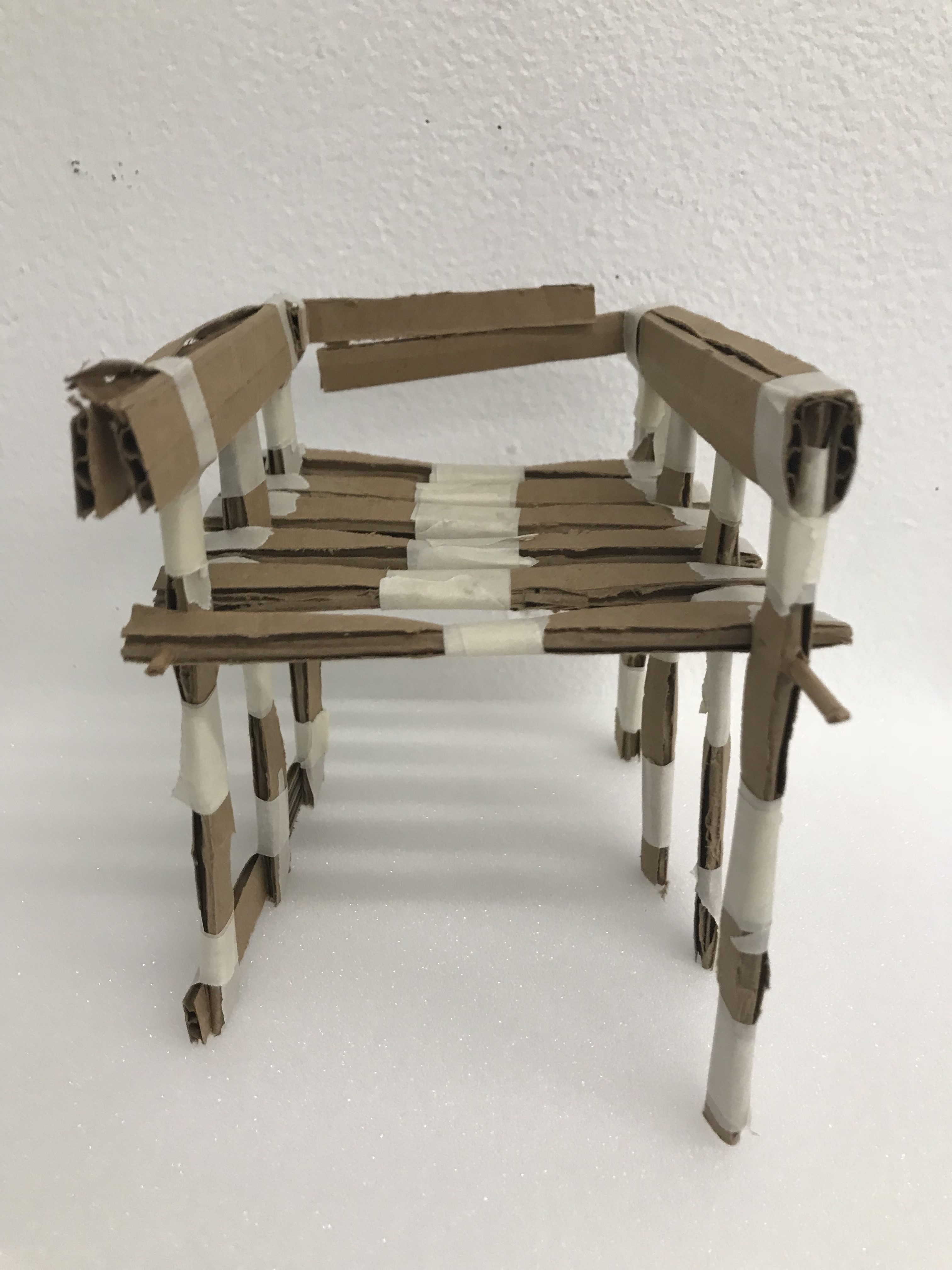 Space & Materiality – Collapsable Chair Project (Process)