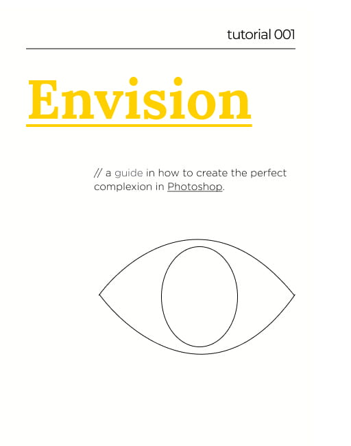ENVISION: Booklet Design; Int Studio 2: Visual Culture