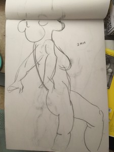 Drawing w/ a model