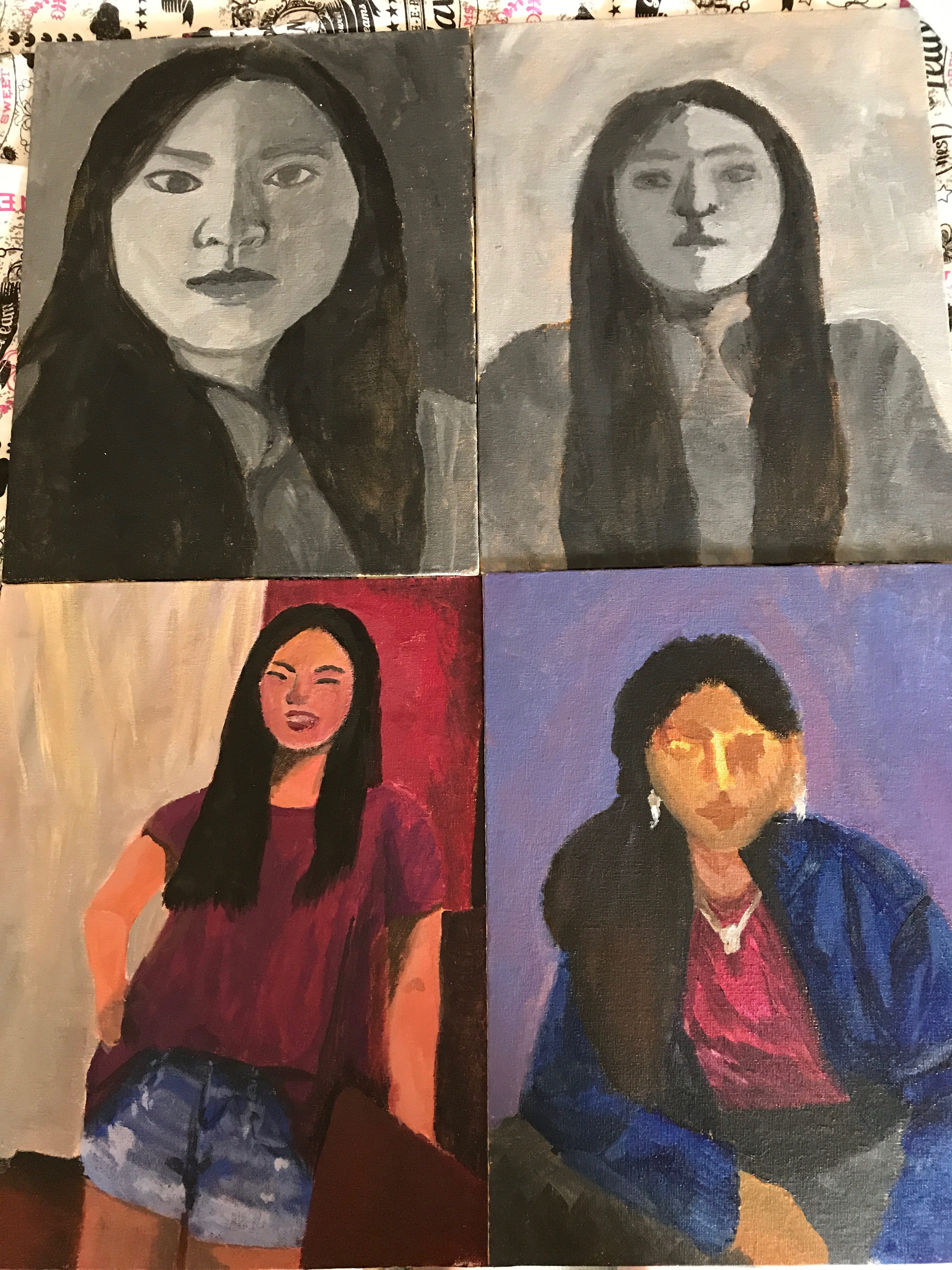 4 portraits