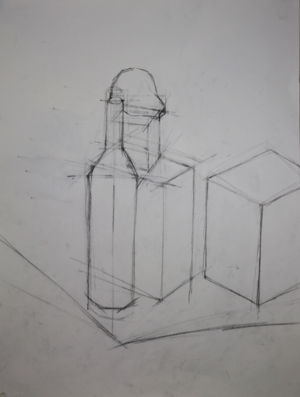 Boxes and Bottle