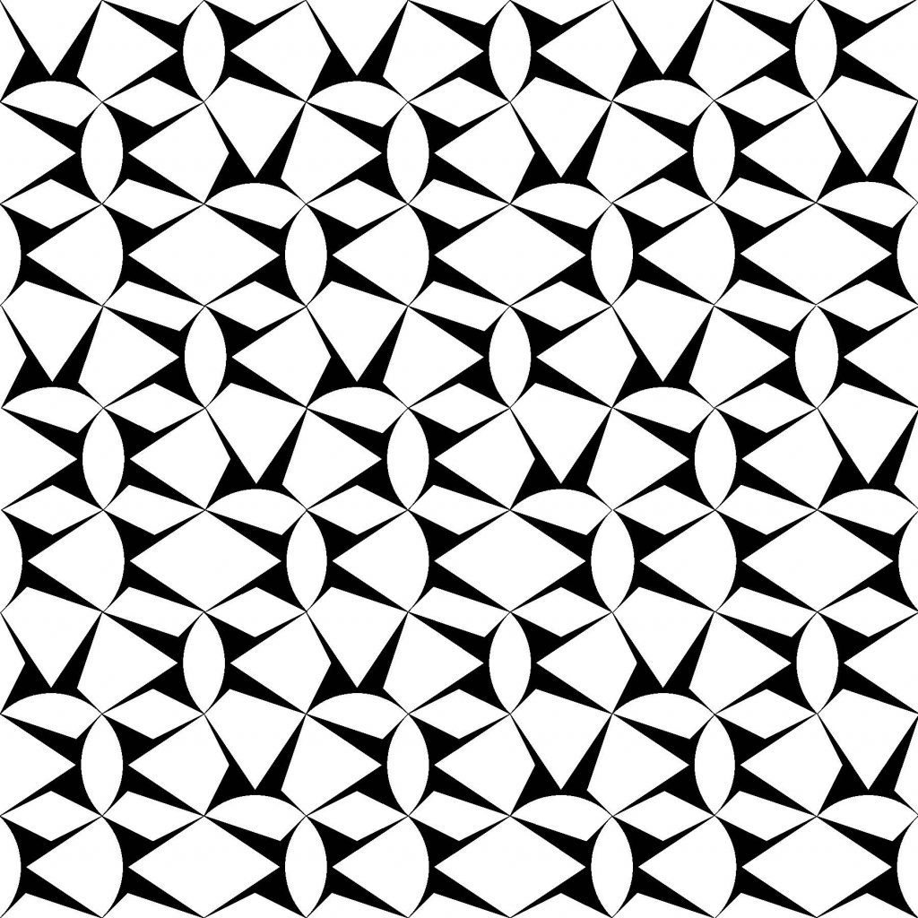 Black and White Tessellation