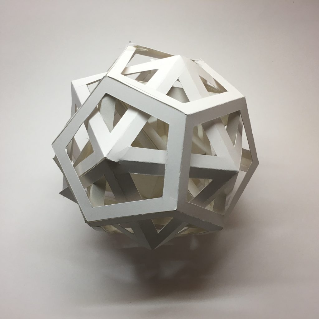 Space/ Materiality: 3D nested platonic solids