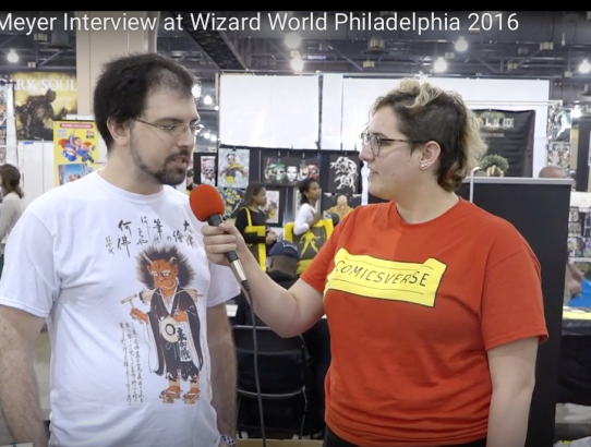 Matthew Meyer Interview at Wizard World Philadelphia 2016