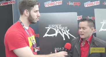 Joe Oliva of JUSTICE LEAGUE DARK Interview at NYCC 2016