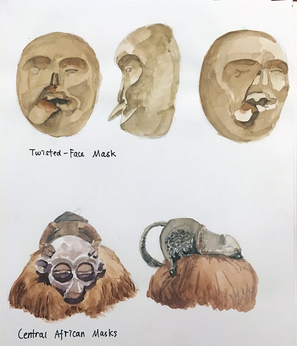 Metropolitian Museum of Art: Mask Artifact Observation