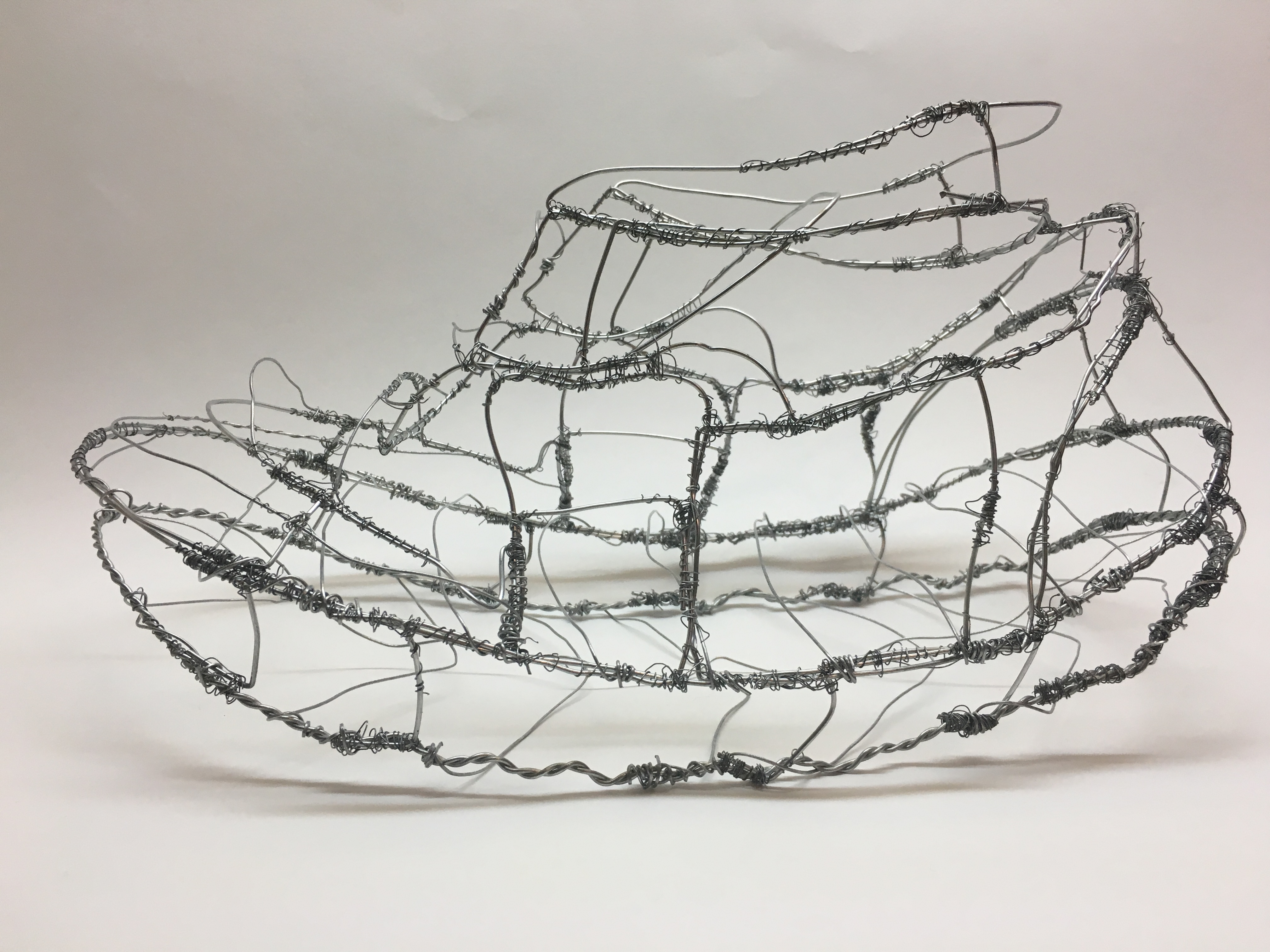 Space/Materiality: Haptic Space: Wire Shoe: Part 2