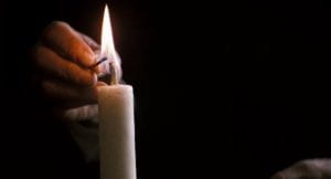 This is just a photograph of a candle that I used in a pitch deck.