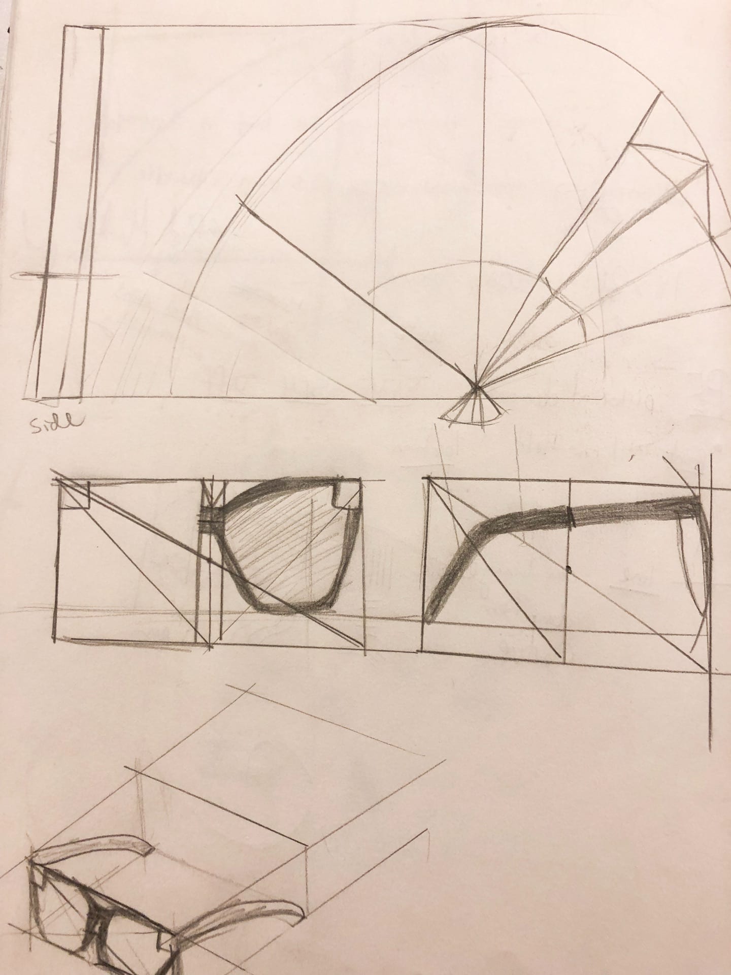 Golden Rectangle and Accessory Drawings- practice