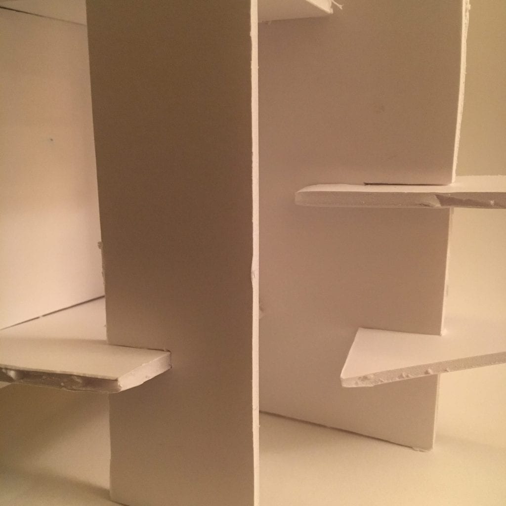 ASSIGNEMT #9 – Foam board 3D Structure
