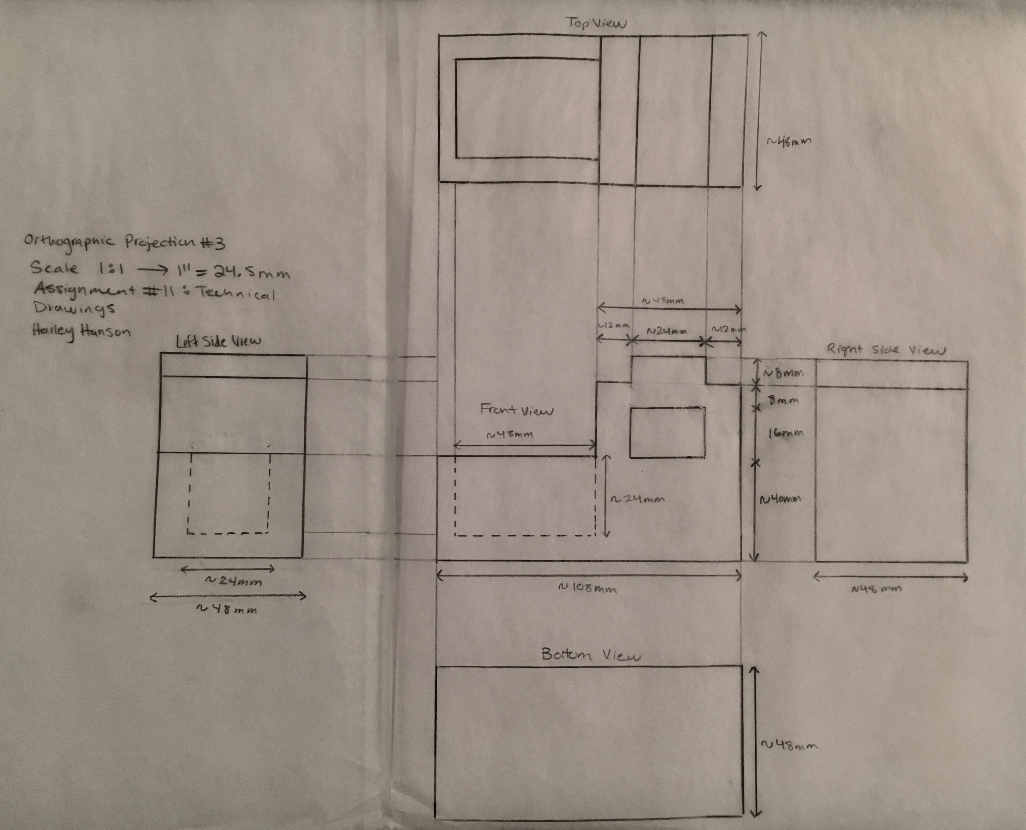 Assignment #11: Technical Drawings