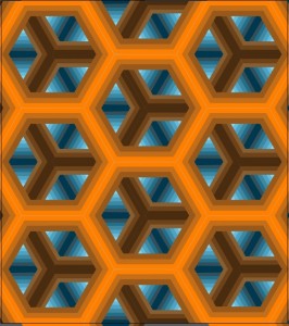 Honore, Sandy_Hexagon pattern