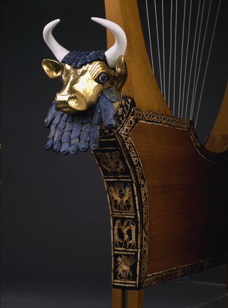 The Reconstruction of The Great Lyre With Bull’s Head