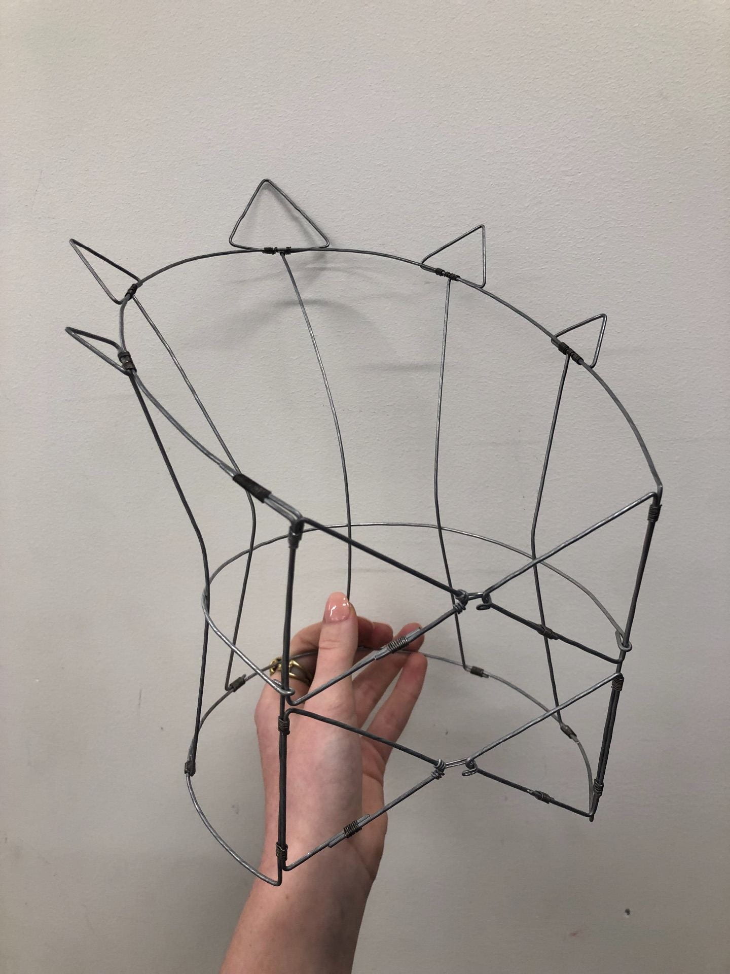 SPACE + MATERIALITY :  Wire “Vessel”