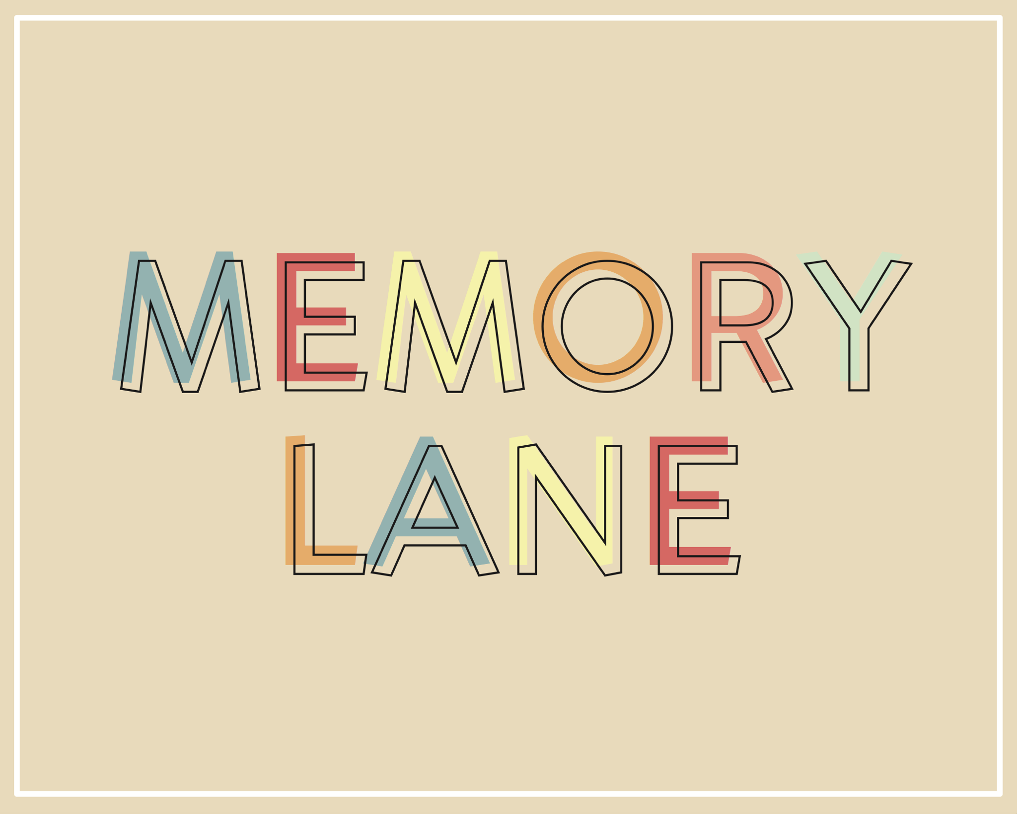 Shift Board Game: Memory Lane