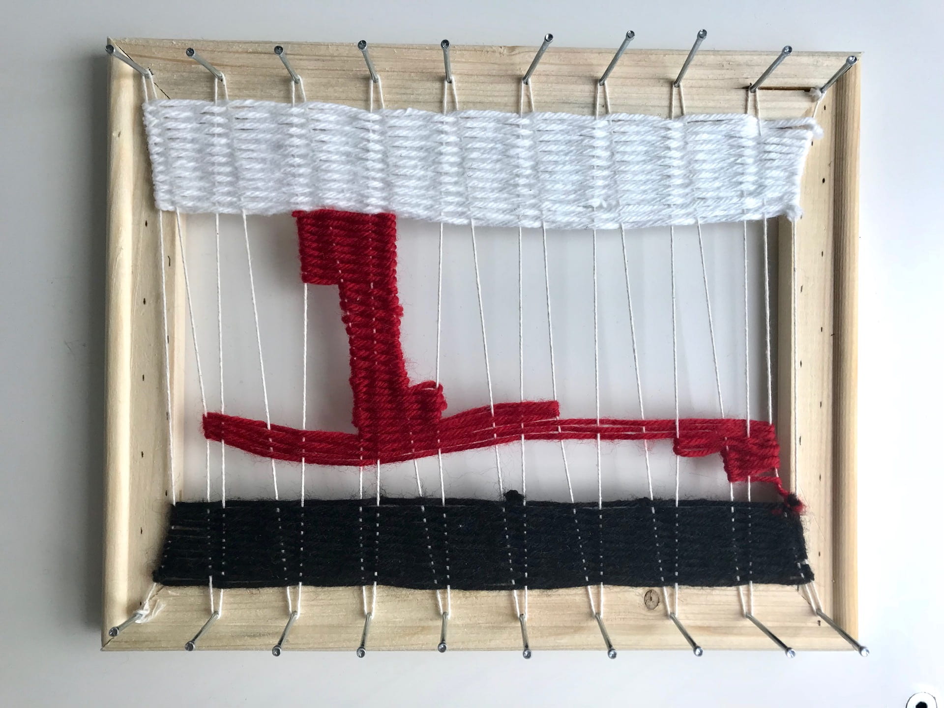 Bridge 1 Project: Building a Loom and Weaving a Poem