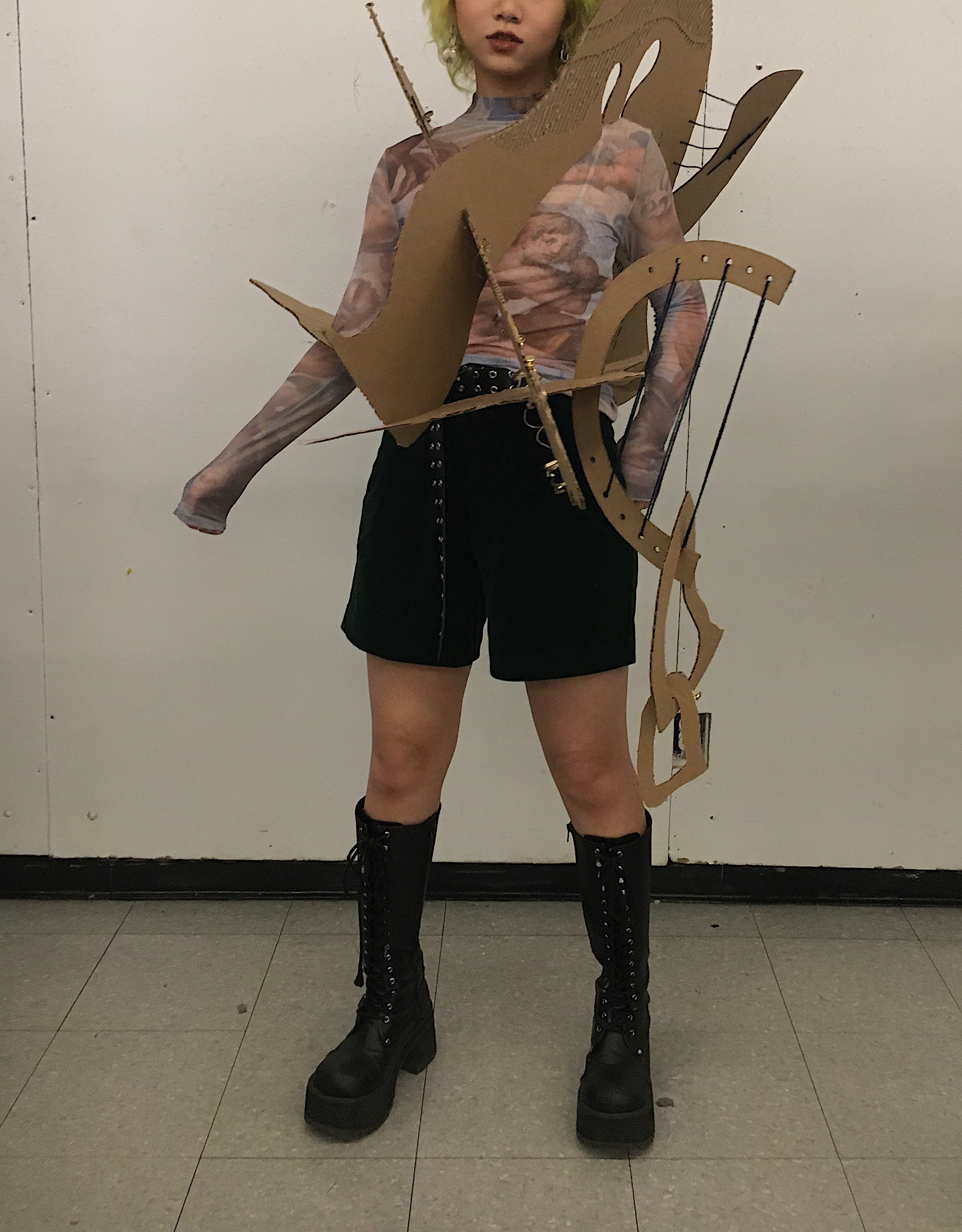 Space/ Materiality- Wearable Sculpture Final Documentation