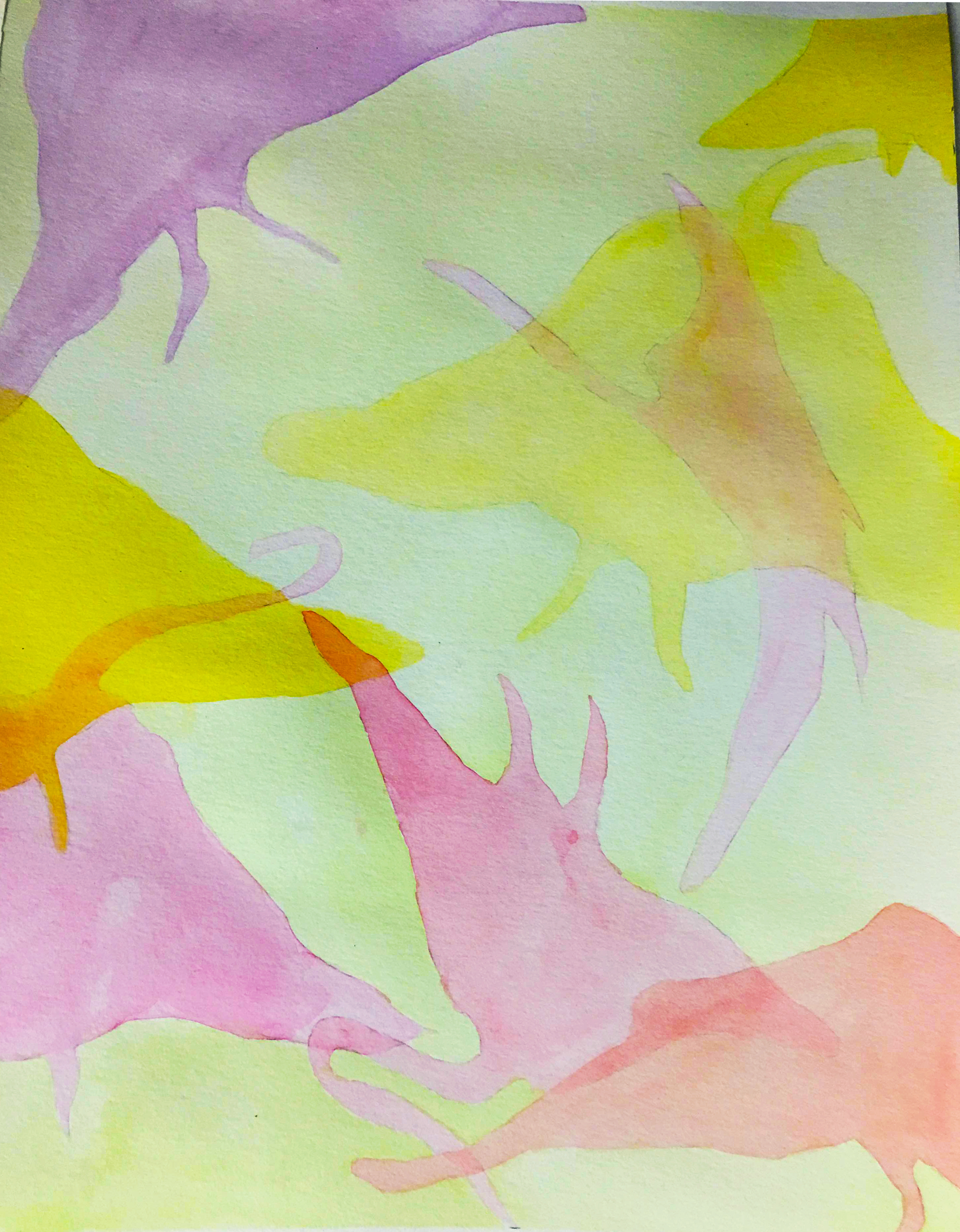 Drawing and Imaging Water color transparency