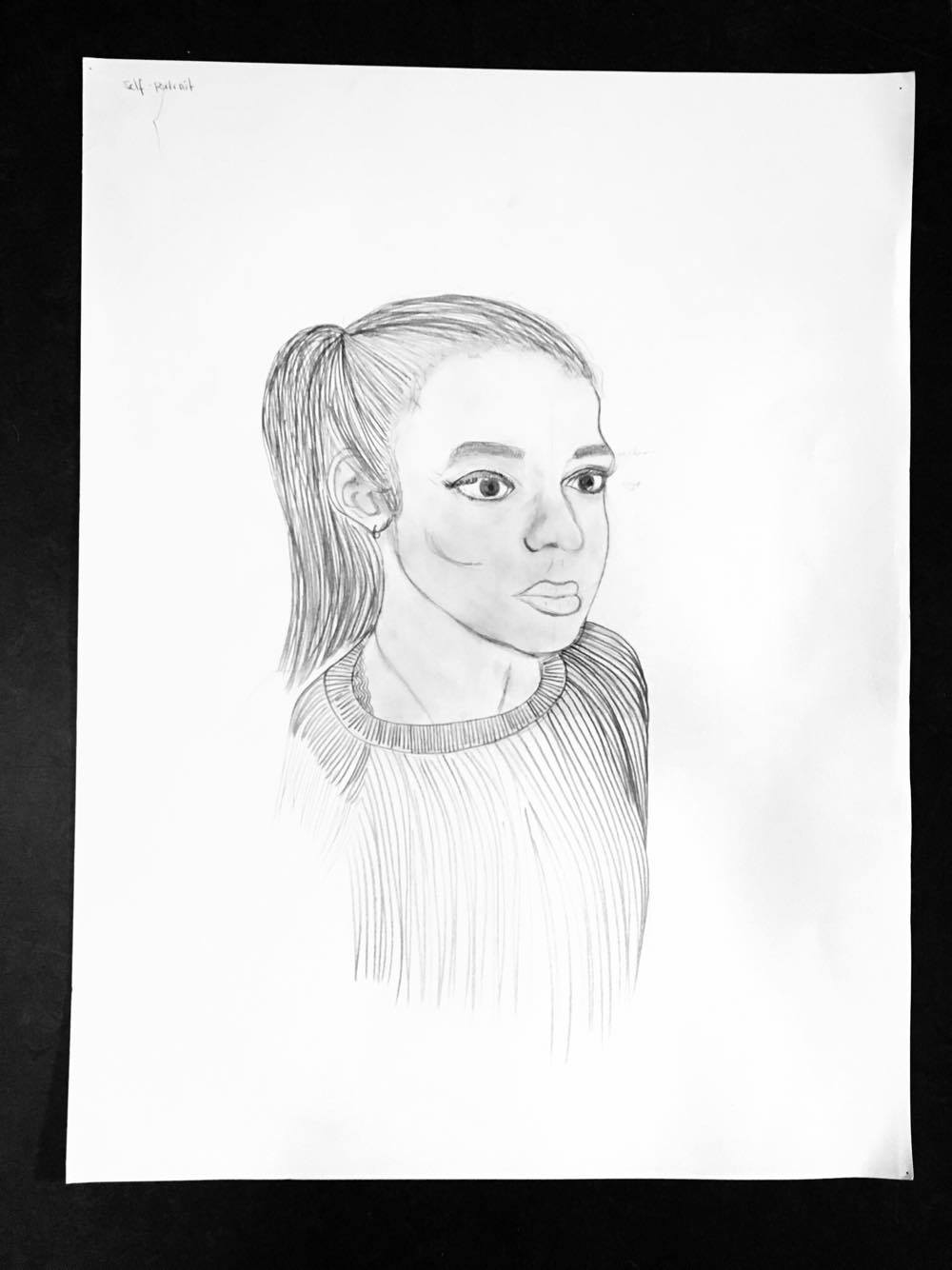 Drawing and Imaging: Self-Portrait