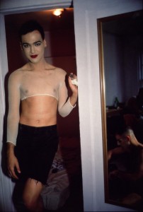 Jimmy Paulette and Tabboo! undressing, NYC 1991 by Nan Goldin born 1953